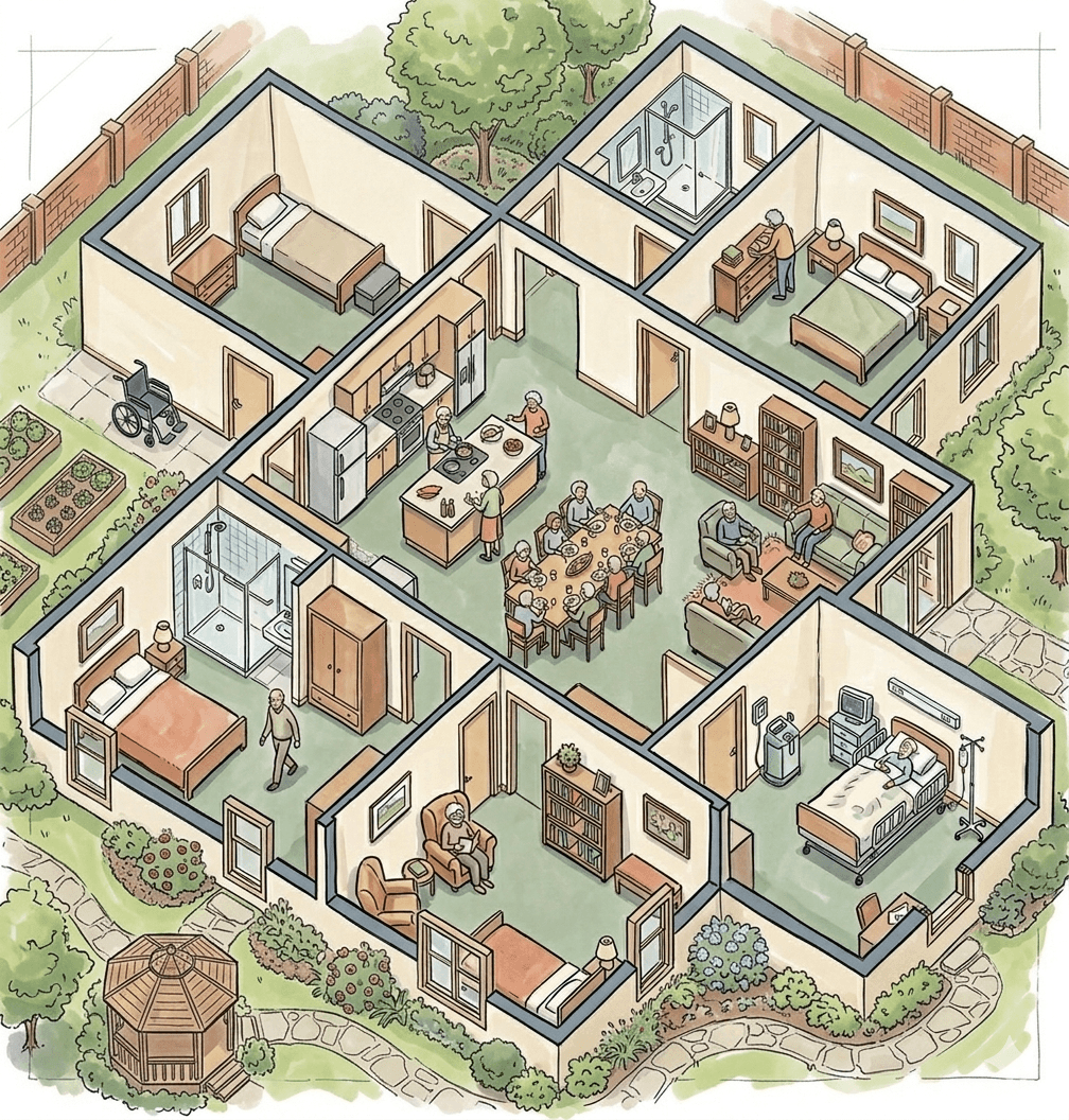 Habitat Partagé. Ein Modell, gebaut um zu bestehen.